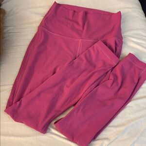 lululemon Pink High Rise Align Pant 25" Size 4
